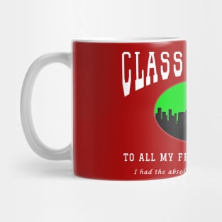 Class of 2020 - Red, Green and White Colors Mug